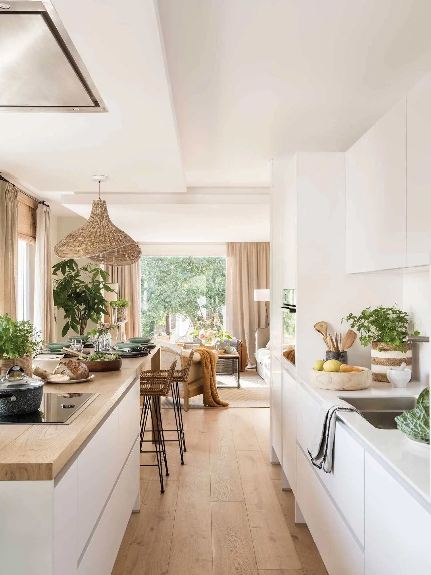 Propiedades con cocina integrada y luminosa